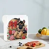 Acrylic Napkin Holder Diamond Painting Kit for Home Table Decor (Gift Puppy)