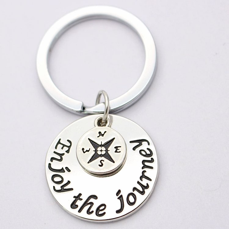 Enjoy The Journey Keychain
