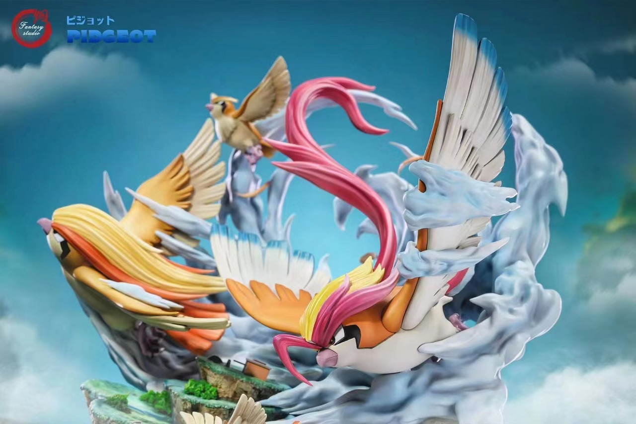 PRE-ORDER Fantasy Studio Pokemon Pidgeot Family