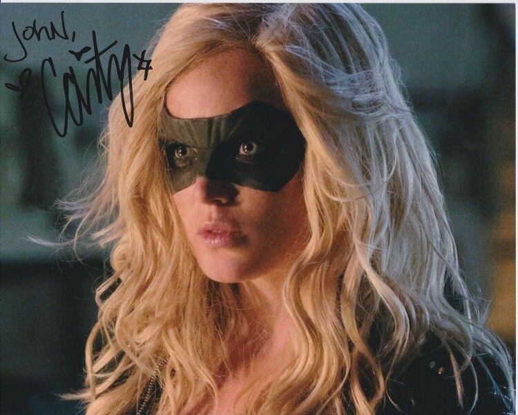 CAITY LOTZ Autographed Signed ARROW SARA LANCE CANARY Photo Poster paintinggraph - To John