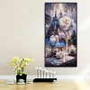 Diamond Painting -DIY Round Drill Rose Manor(50X80CM)