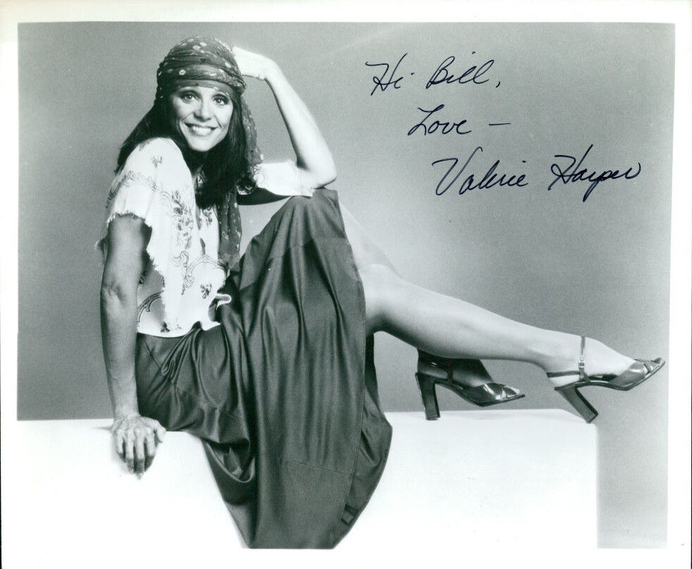 Valerie Harper (Vintage, Inscribed) signed Photo Poster painting COA