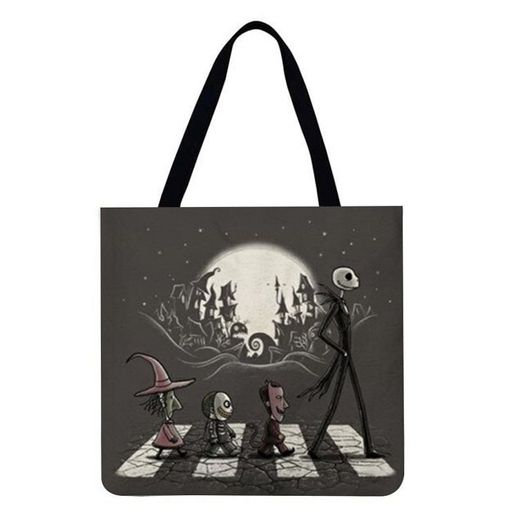 Halloween - Linen Tote Bag