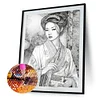 (US Only)40x50cm Beauty 5D DIY Full Drill Round Diamond Painting Kit for Home Wall Decor