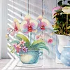 Orchid&eacute;e phalaenopsis acrylique - ornement d&rsquo;artisanat 5d bricolage