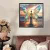Engelsflügel Mädchen - speziell geformtes Diamond Painting - 30*30cm