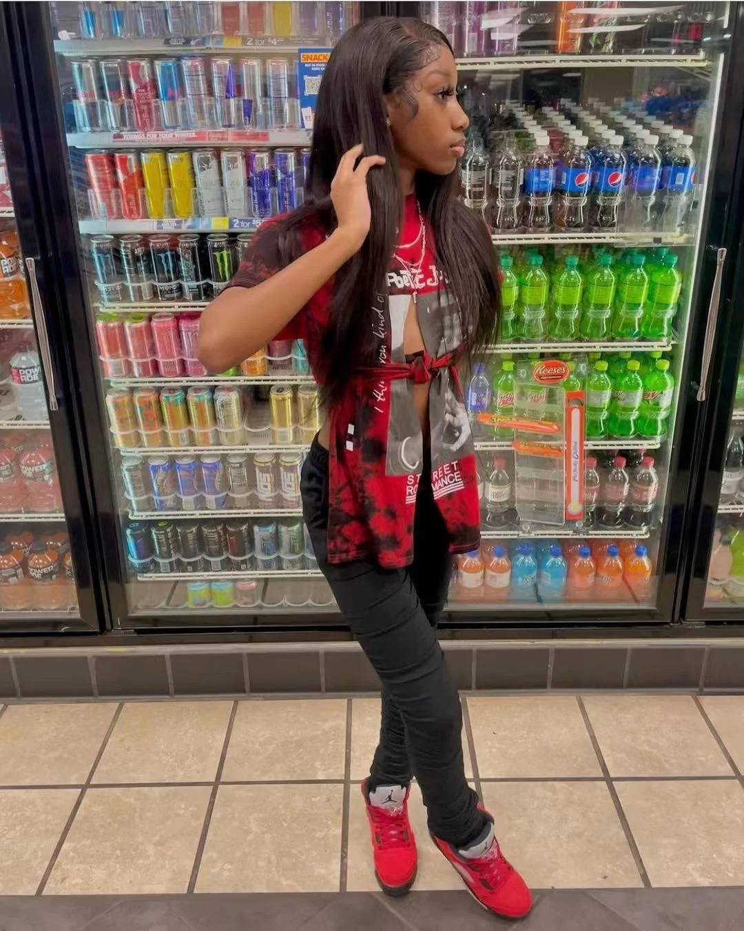 Uveng Women's Modal Solid Color Printing Round Neck Fashion Wear Top