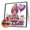 Flower Garden Girl - Crystal Rhinestone Diamond Painting