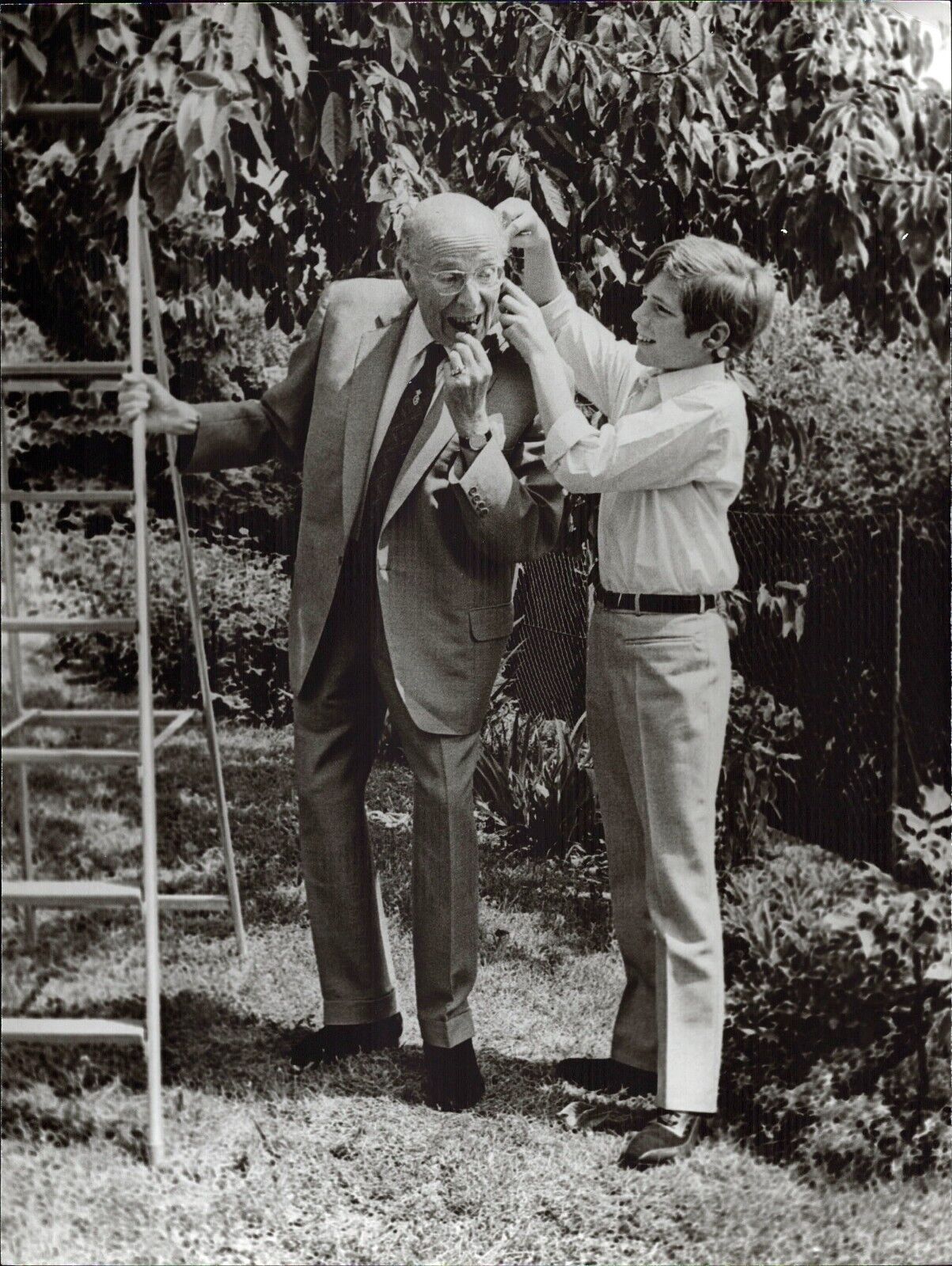 Robert Stolz - Heintje - Vintage Press Photo Poster painting Norbert Unfried (U-4550