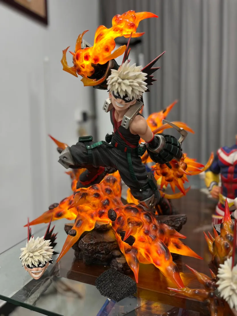 Player 1 Studio - Other series - Bakugo Katsuki with LED 1/4 Scale Statue(GK)-