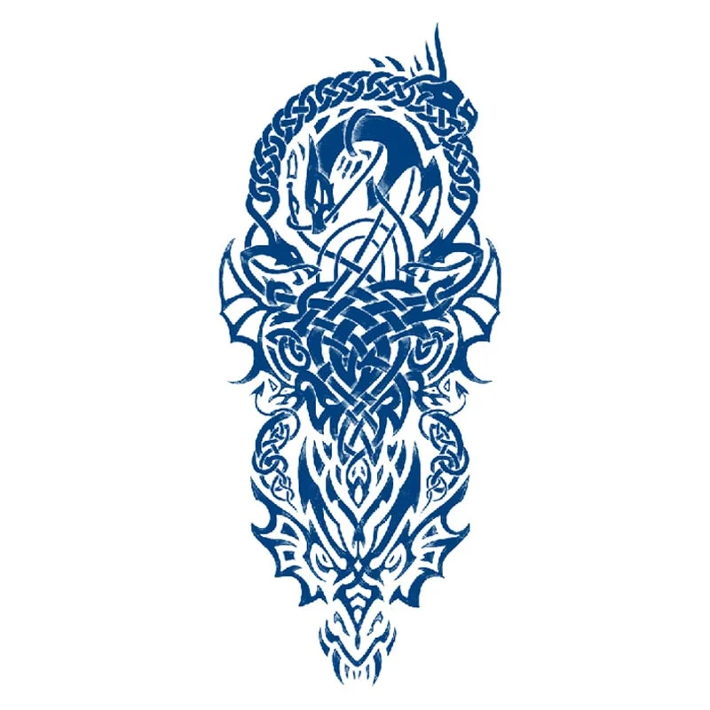 Juice Lasting Ink Tattoo Body Art Waterproof Temporary Sticker Snake Musical Note Women Totem Small Paw Rose Arm Fake Tattoos