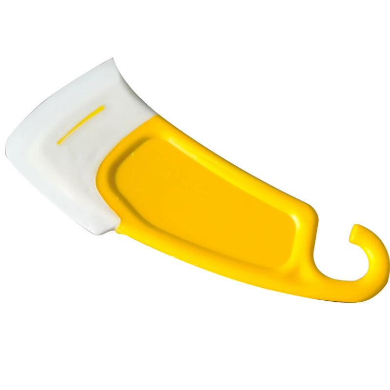 Yellow Scraper Baking Seasoning Kitchen Cleaning Soft Household Grade Soft Head Cleaner Soft Silicone Yiwu