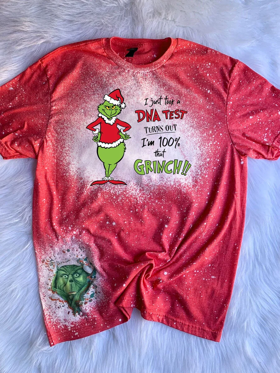 I Just Took A DNA Test Turns Out I'm 100% That Grinch Tie Dye T-shirt