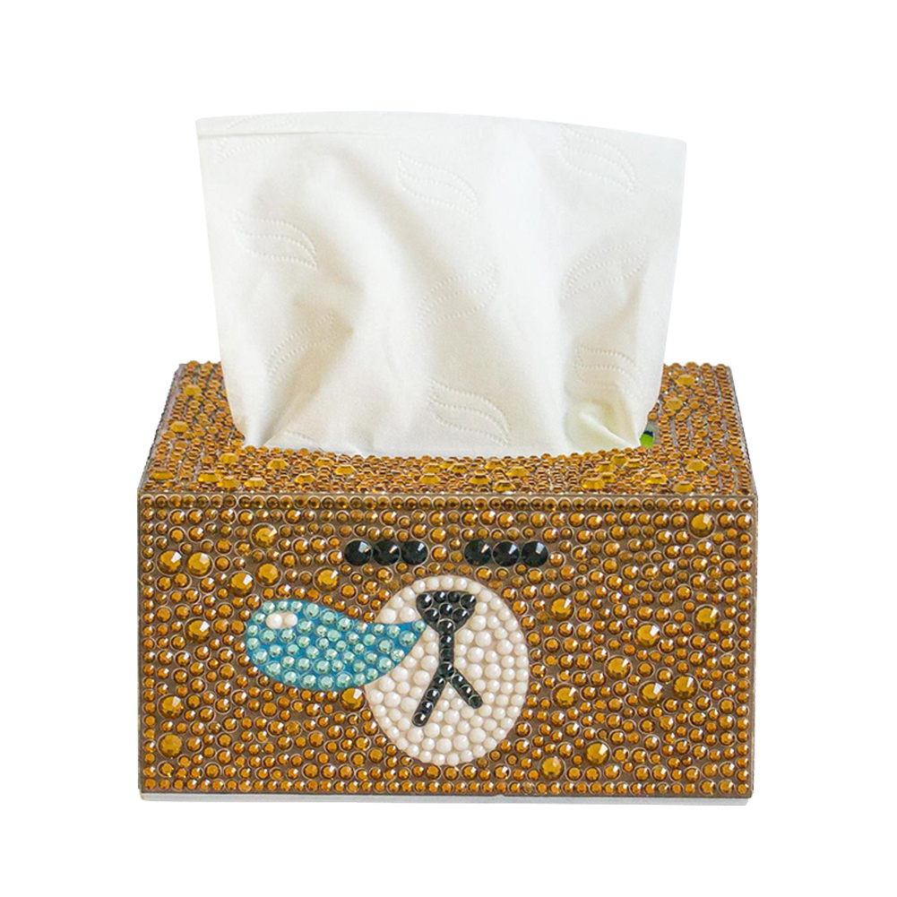 

Sleepy Bear Tissue Box - 5D DIY Craft Storage Box, 501 Original