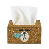 Diamond Painting Tissue Box Plastic Tissue Holder DIY Desktop Craft Decor