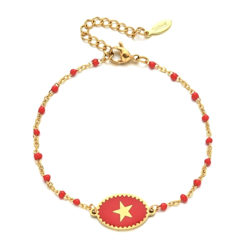 Minimalist Star Stainless Steel Bracelets In Bulk