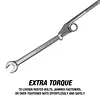 OEMTOOLS 22656 Wrench Extender Tool, Increase Torque in Tight Spaces, Universal Wrench Extension for Rusted Bolts, Spanners, and Hard-to-Reach Areas