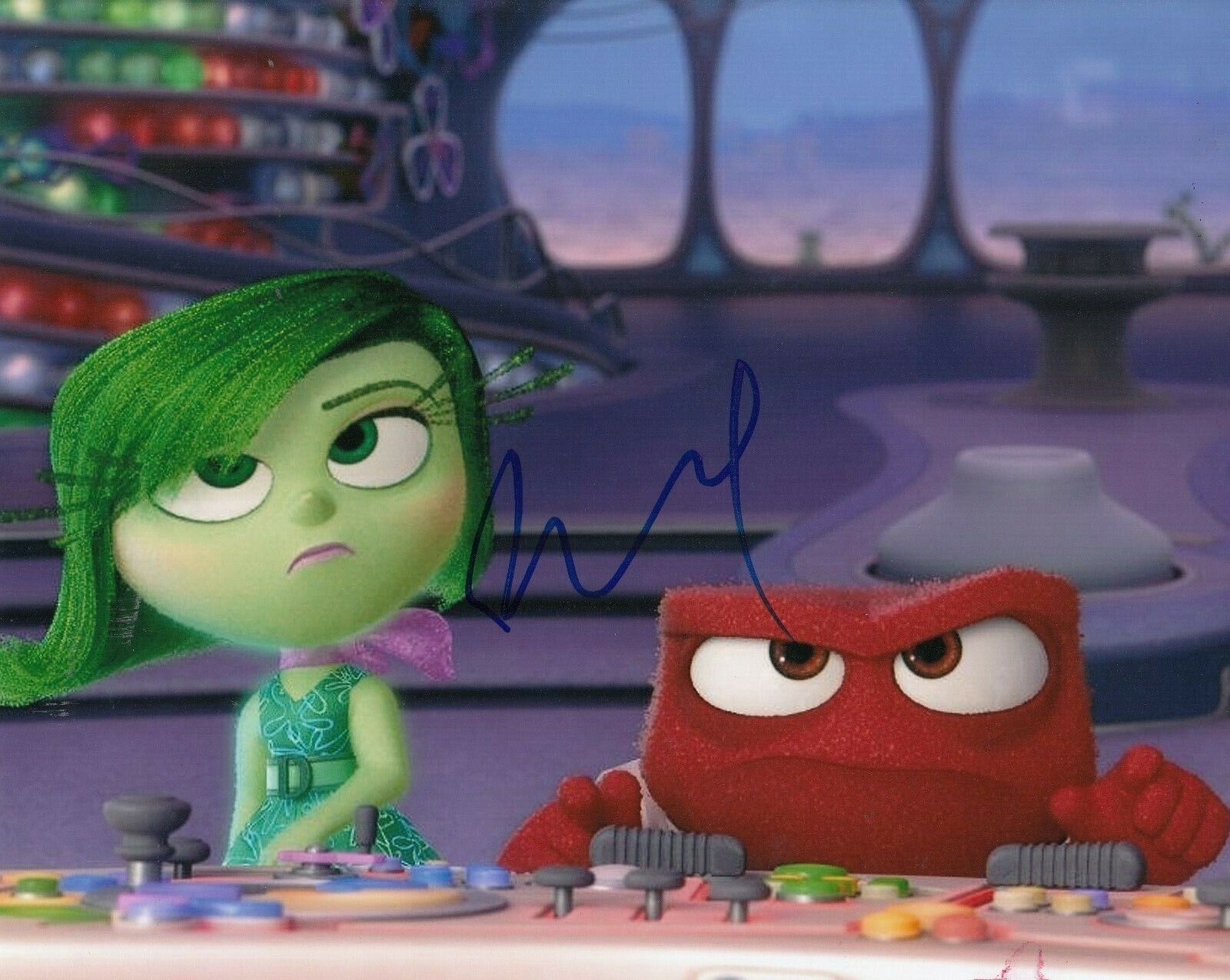 MINDY KALING signed (INSIDE OUT) autographed Movie 8X10 *Disgust* Photo Poster painting W/COA