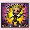 Groot Wall - 11CT Stamped Cross Stitch 50*45cm
