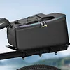 Bike Trunk Bag Bicycle Rear Seat Bag Water Resistant Reflective Cycling Pannier Large Capacity Multi-Functional MTB Tail Bags for Safety Night Cycling Accessories