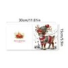 6Pcs Diamond Painting Christmas Elk Greeting Cards Christmas Cards