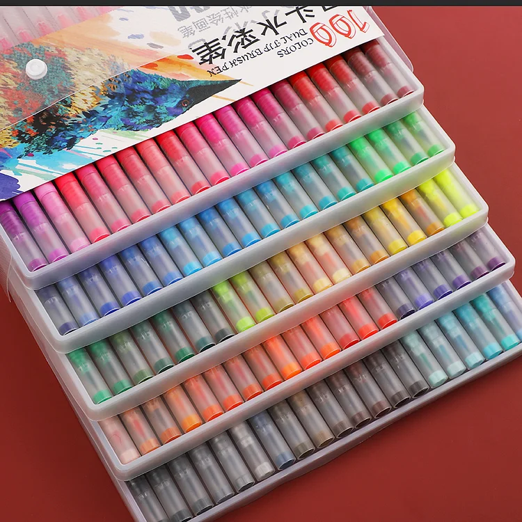 Flipkart.com | Camlin 24 Shades Brush Pen Paint Brush Nib Sketch Pens -  Water Colour Pen