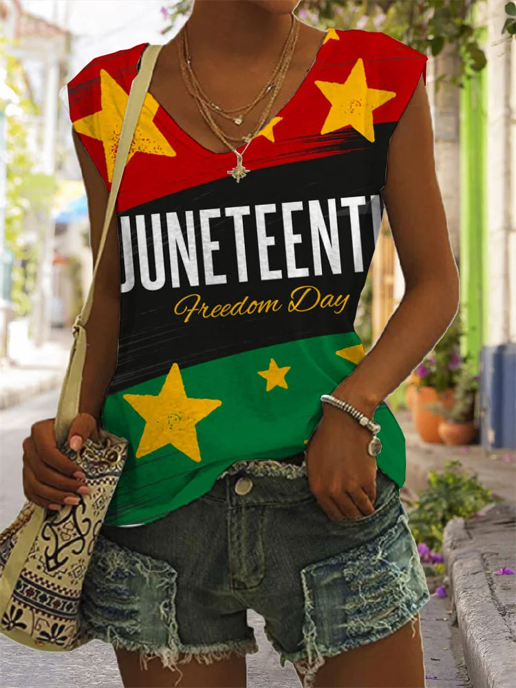 Juneteenth Freedom Day Tank Top