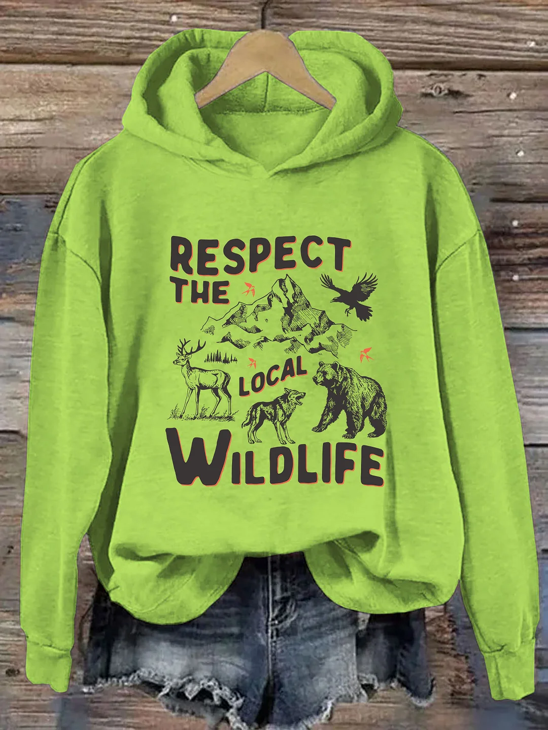 Respect The Local Wildlife Hoodie