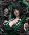 1/4 Scale Blizzard of Hell Fubuki - One Punch-Man Statue - LES Studios