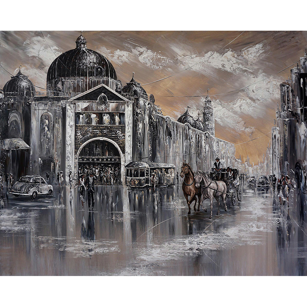 

Mountain River - Round Drill Diamond Painting - 50*40CM, 501 Original