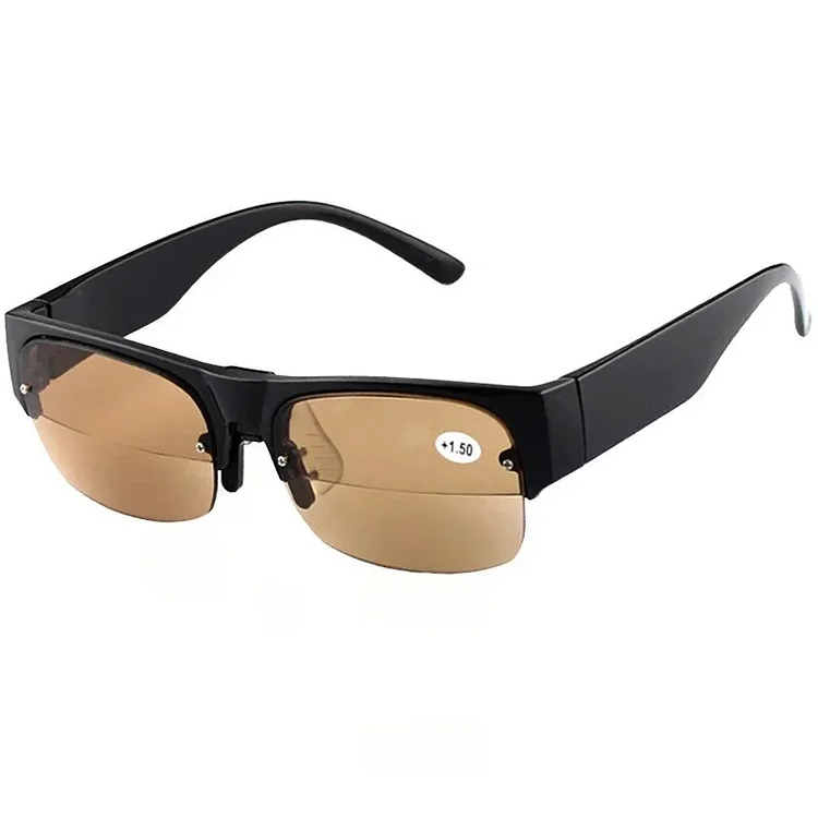 Bifocal Reading Glasses Men Presbyopic Glasses Women's Sunglasses Far and Near Glasses +1.0 T+4.0 Unisex Eyewear Anti-reflective