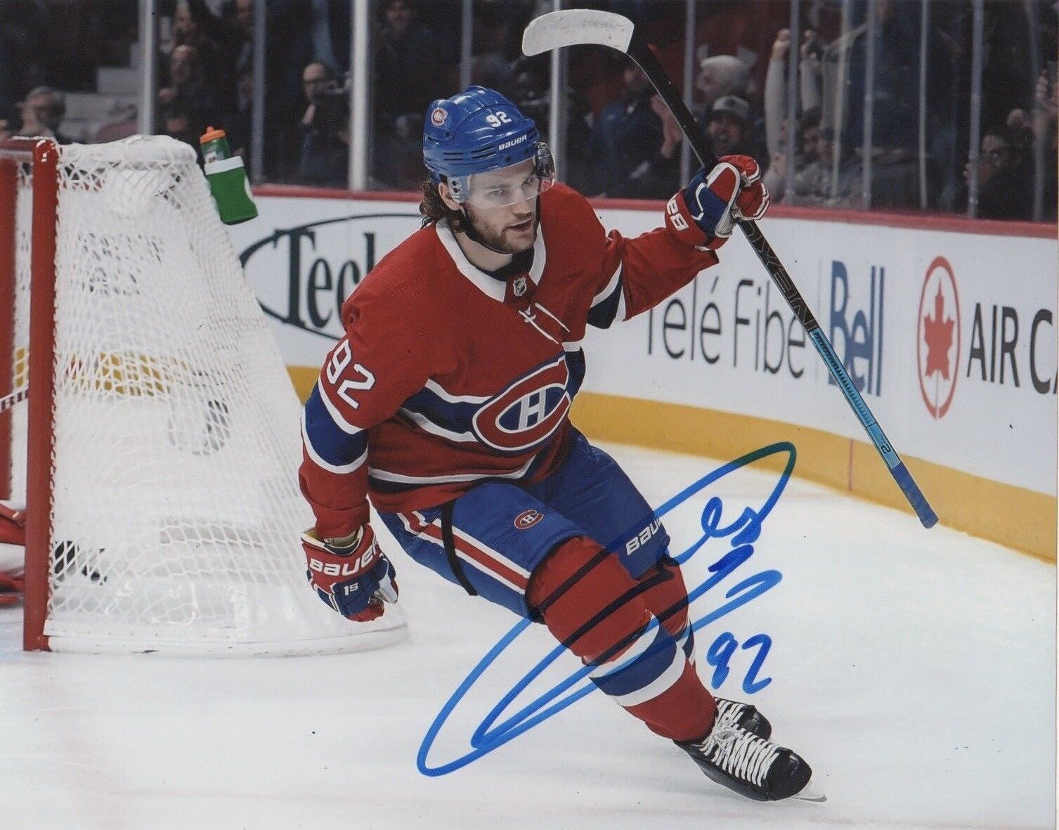 Montreal Canadiens Jonathan Drouin Signed Autographed 8x10 NHL Photo Poster painting COA #2