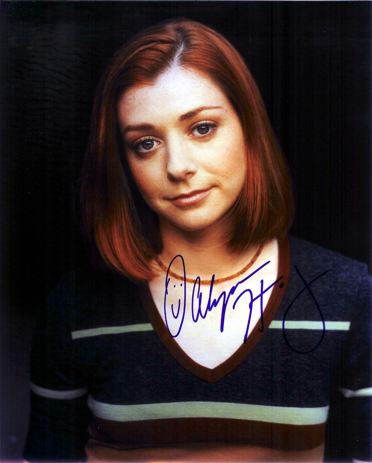 ALYSON HANNIGAN AUTOGRAPH SIGNED PP Photo Poster painting POSTER 1