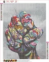 Graffiti fist | Full Square Diamond Painting Kits