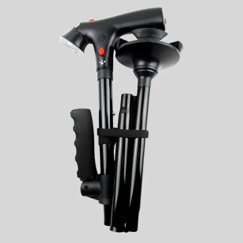 Multifunctional Folding Elderly Cane