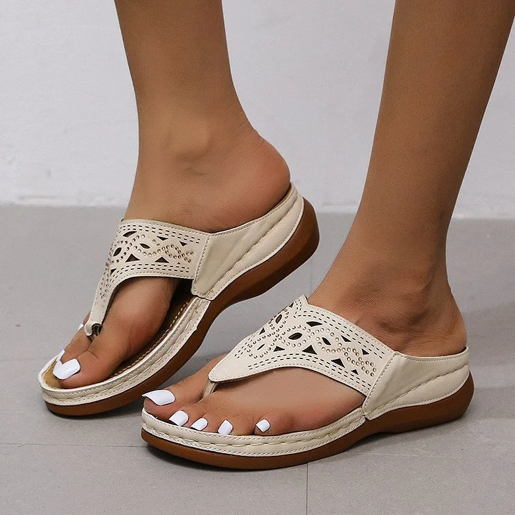 [Último día 50% de DESCUENTO] - 2022 Chanclas Ortopédicas de Masaje de Parte Inferior Suave