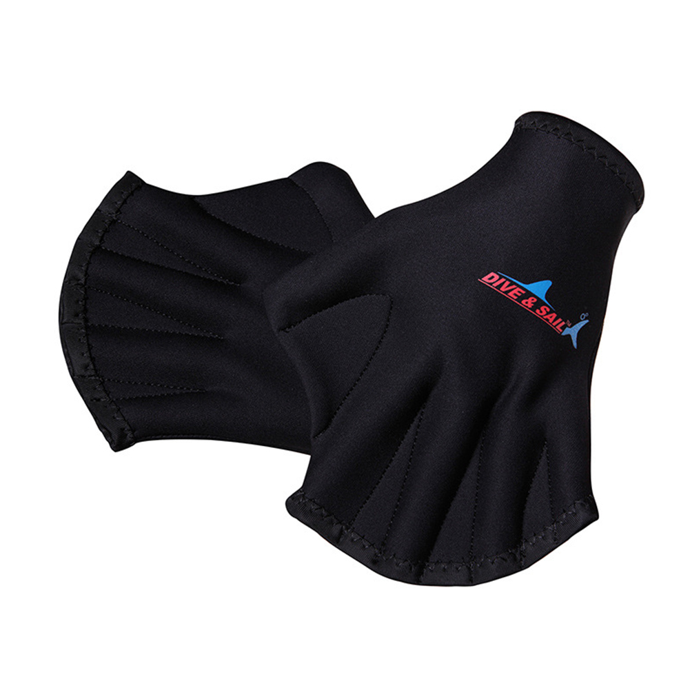 

DIVE SAIL Swimming Gloves Diving Hand Flippers Training Finger Webbed Glove, 501 Original