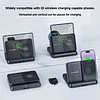 Foldable Wireless Charger Stand for Samsung Galaxy Z Fold 5 4 3 S24 Ultra Fast Charging Dock Station for Galaxy Watch 6 Buds2 SIKAI CASE