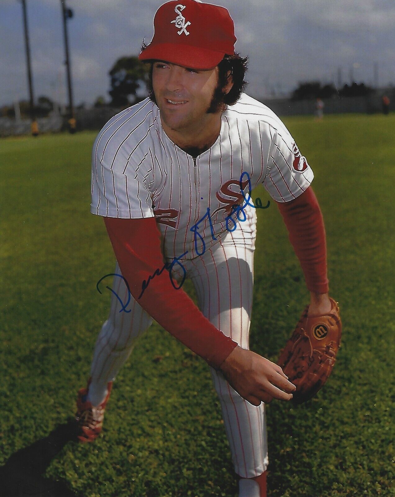 Signed 8x10 DENNY O'TOOLE Chicago White Sox Autographed Photo Poster painting - COA