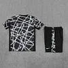 2025/2026 Chelsea Pre-Match Training Black Starry Sky Shirt+Shorts 1:1 Thai Quality
