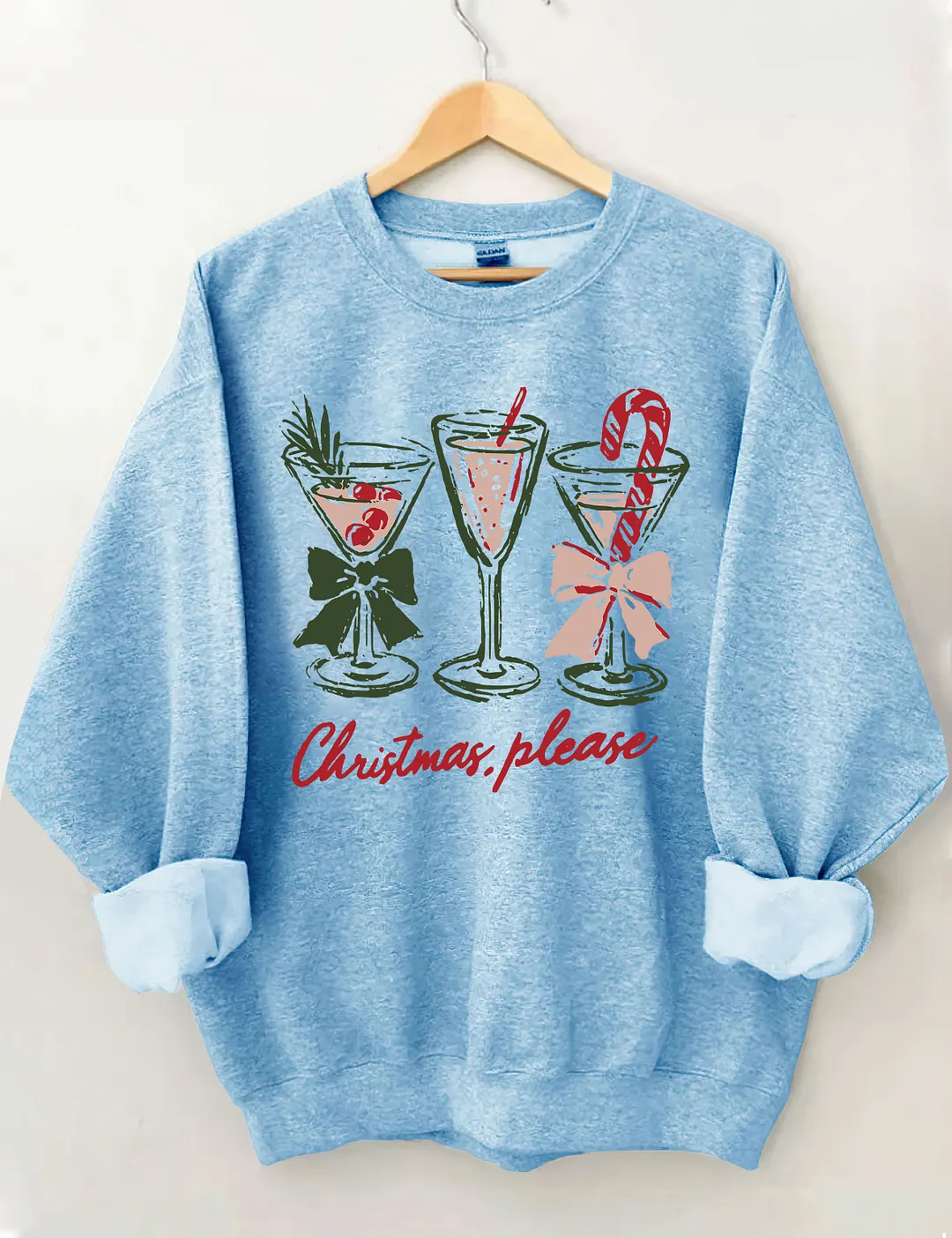 Christmas Please Sweatshirt