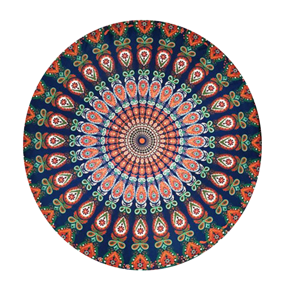 

140 X 140cm Round Meditation Wall Tapestry Carpet Beach Yoga Mat (5, 501 Original