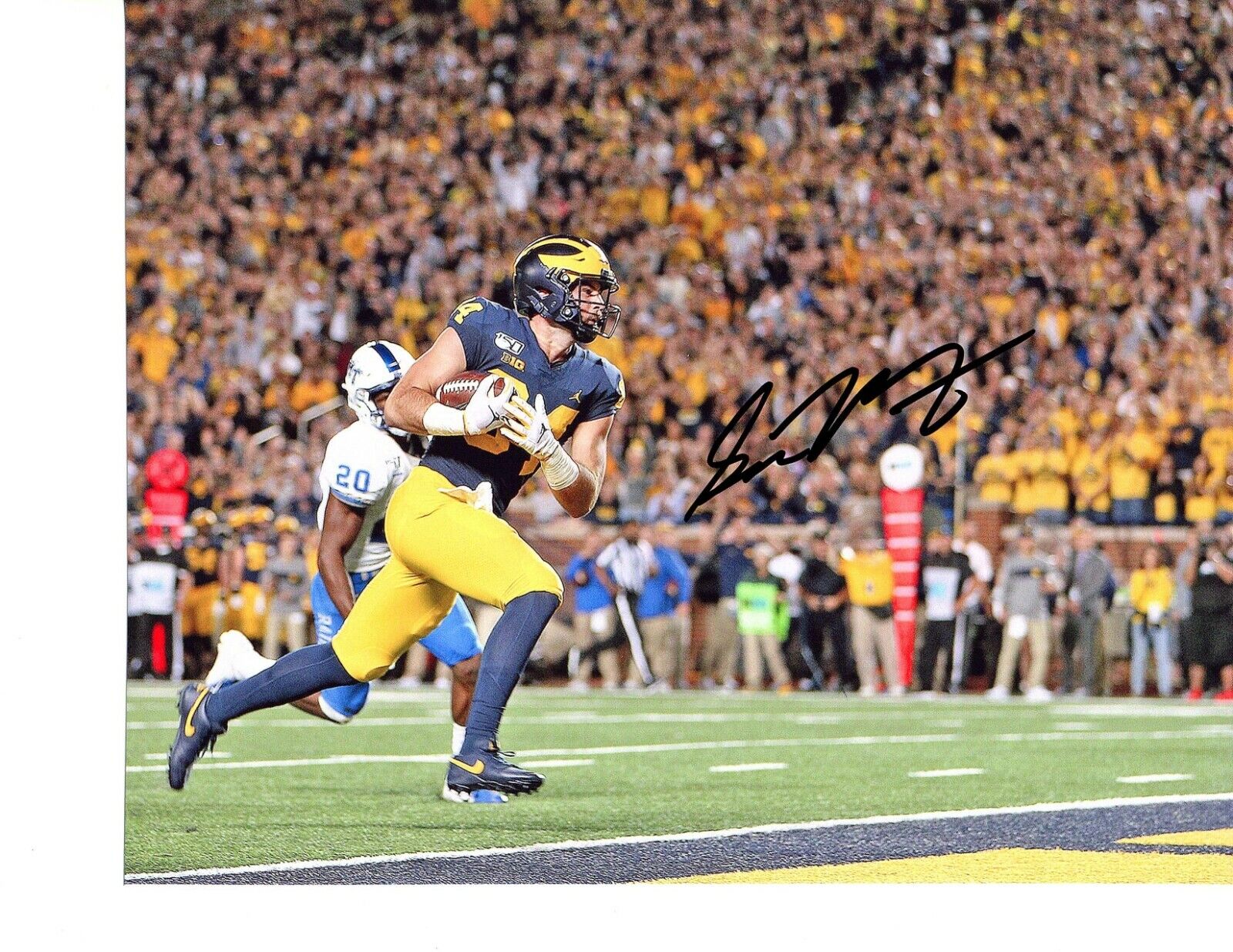 Sean McKeon Michigan Wolverines signed autographed 8x10 football Photo Poster painting J