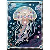 Diamond Painting-DIY Special Shaped Drill Pearl Painting Jellyfish(30x40cm)