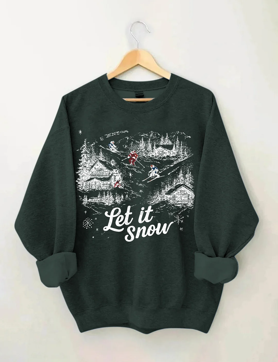 Let It Snow Christmas Sweatshirt