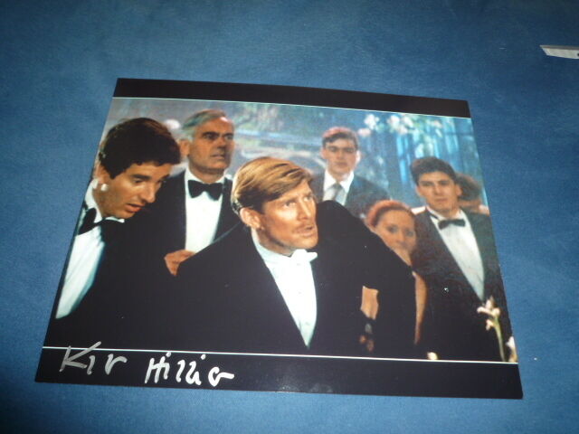 KIT HILLIER signed autograph In Person 8x10 007 JAMES BOND A View To A Kill