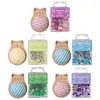 Cute Cat Pin Cushion Kit with 80 Craft Positioning Pins Needle Holders Wooden Base Adorable Pincushion for Quilting Needlepoint DIY Projects