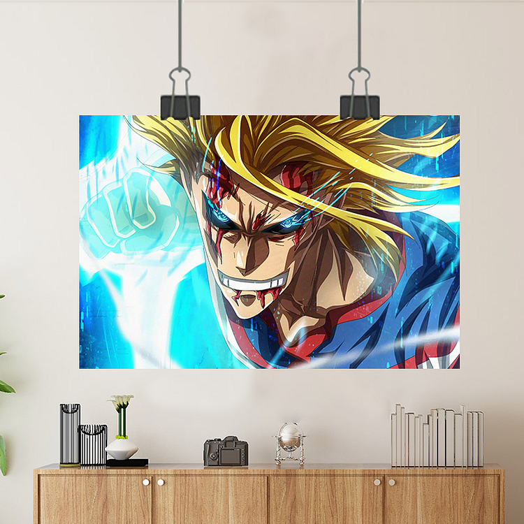 My Hero Academia-All Might/Custom Poster/Canvas/Scroll Painting/Magnetic Painting