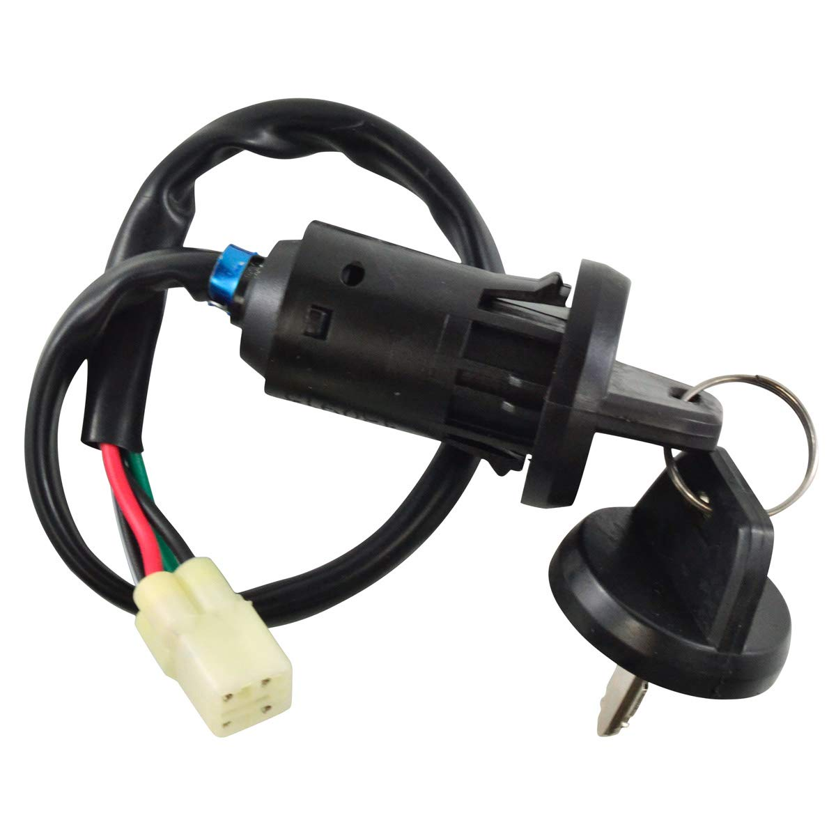 Replacement for 2-Position Ignition Key Switch Honda TRX 450 TRX450R TRX450ER 2004-2014 35100-HP1-003