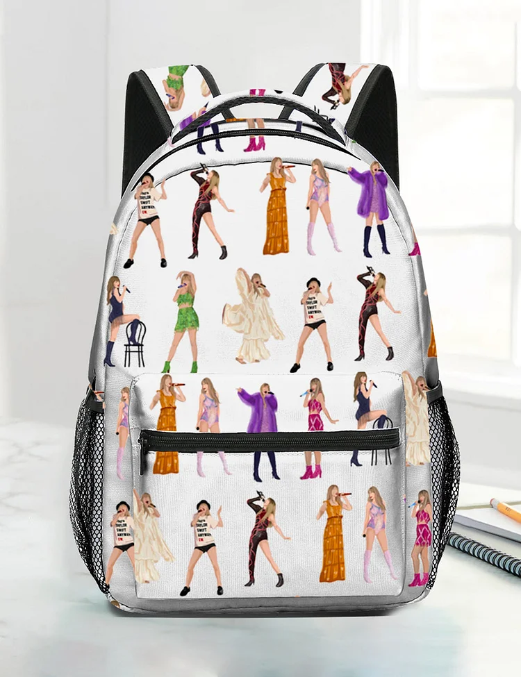 TS Eras Tour Cute Backpack School Bag